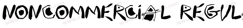 Noncommercial Regula字体转换